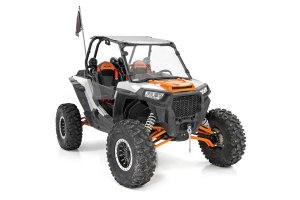Polaris RZR XP 1000 EPS Gold Matte Metallic LE Full Windshield - Rough Country - w/ Factory Visor - 2017